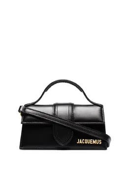 Jacquemus: Чёрная сумка-шоппер  Le Bambino