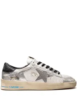 Golden Goose: Белые кроссовки  Stardan
