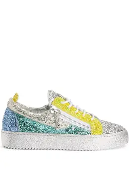 Giuseppe Zanotti: Голубые кроссовки  Gail