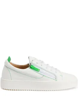 Giuseppe Zanotti: Белые кроссовки  Gail