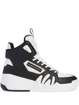 Giuseppe Zanotti: Чёрные кроссовки  Talon