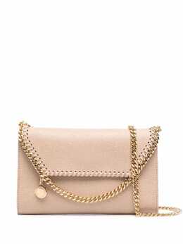Stella McCartney: Бежевая сумка через плечо  Falabella