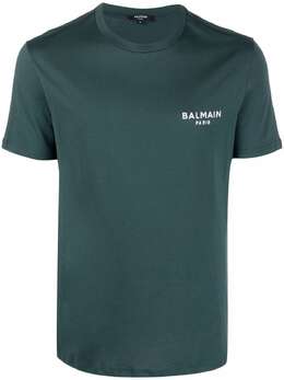 Balmain: Футболка с принтом 