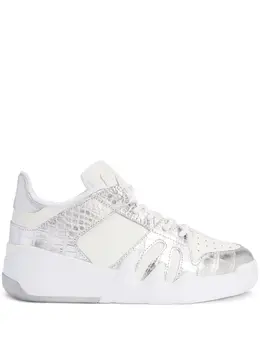 Giuseppe Zanotti: Белые кроссовки  Talon