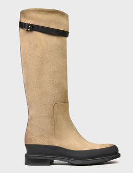 SANTONI: Бежевые сапоги 