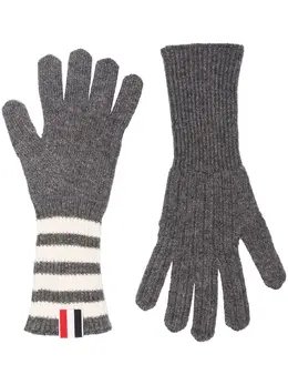 Thom Browne: Перчатки  4-Bar