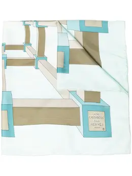 Hermès: Светлый шарф 