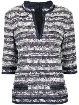 Chanel Pre-Owned: Блуза в полоску 