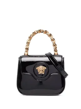 Versace: Чёрная сумка  La Medusa