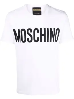 Moschino: Футболка с принтом 