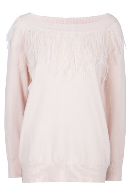 BLUMARINE: Трикотажный свитер 