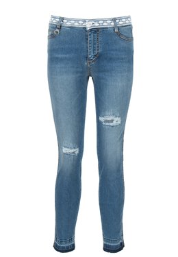 ERMANNO SCERVINO: Голубые джинсы 