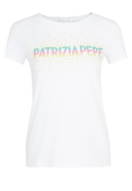 PATRIZIA PEPE: Белая футболка 