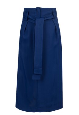 ELISABETTA FRANCHI: Синяя юбка 