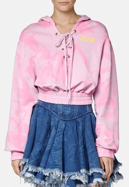 VERSACE JEANS COUTURE: Розовая толстовка 