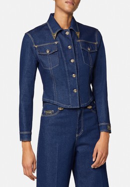 VERSACE JEANS COUTURE: Джинсовая куртка 