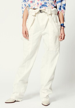 ISABEL MARANT: Прямые брюки 