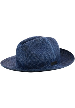 EMPORIO ARMANI: Синяя шляпа 