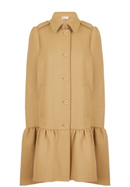 VALENTINO RED: Бежевое пальто 