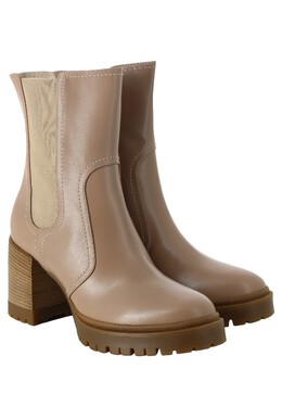 CASADEI: Бежевые ботинки 