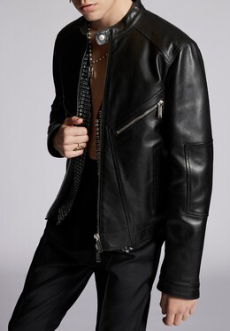 DSQUARED2: Кожаная куртка 