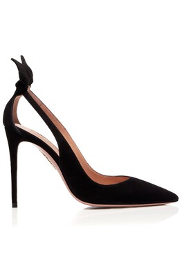 AQUAZZURA: Чёрные туфли 