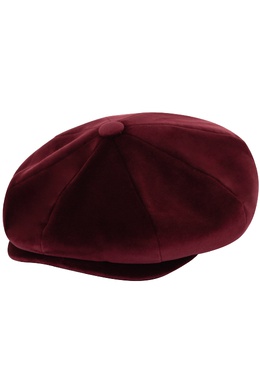 BORSALINO: Бордовая кепка 