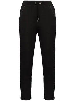 Brunello Cucinelli: Чёрные брюки  Monili