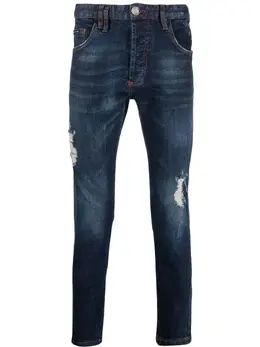 Philipp Plein: Рваные джинсы 