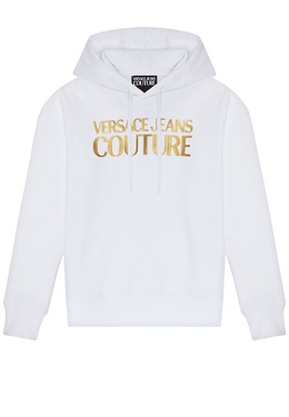 VERSACE JEANS COUTURE: Белая толстовка 