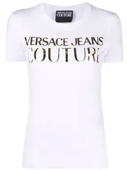 Versace Jeans Couture: Футболка с принтом 