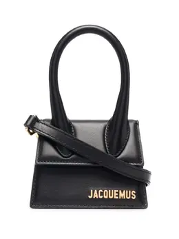 Jacquemus: Чёрная сумка-шоппер  Le Chiquito