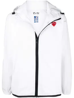 Comme Des Garçons Play: Куртка с капюшоном 