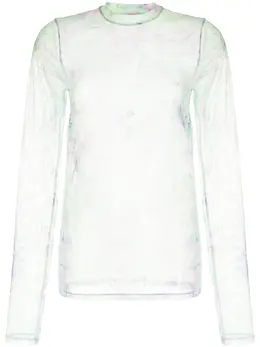 BAPY BY *A BATHING APE®: Зелёный топ 