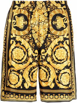 Versace: Шорты  Barocco с принтом