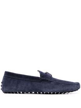 Tod's: Голубые туфли  City Gommino