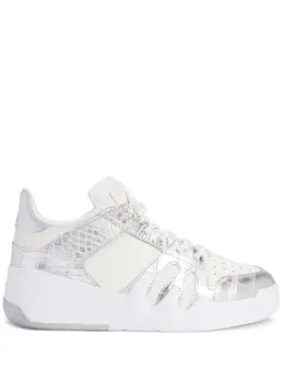 Giuseppe Zanotti: Белые кроссовки  Talon