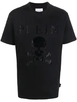 Philipp Plein: Футболка  Crystal со стразами