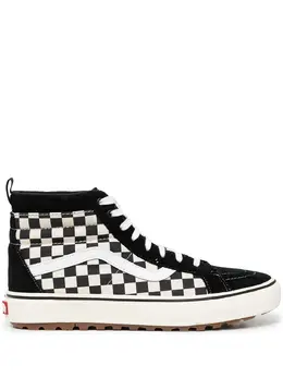 Vans: Чёрные кроссовки  SK8-Hi MTE 1
