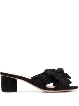 Loeffler Randall: Чёрные сандалии 