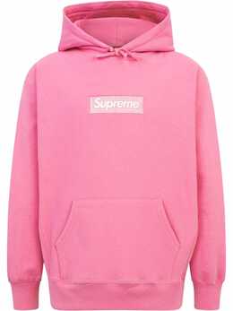 Supreme: Розовая толстовка  Box Logo