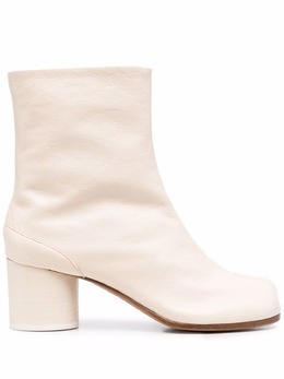 Maison Margiela: Белые ботинки  Tabi