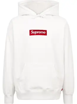 Supreme: Белая толстовка  Box Logo