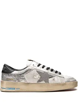 Golden Goose: Белые кроссовки  Stardan