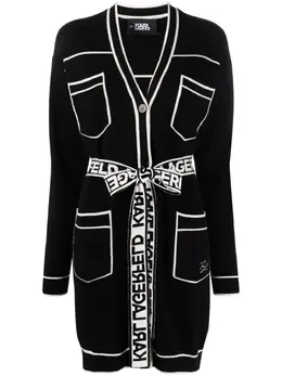Karl Lagerfeld: Кардиган с v-образным вырезом 