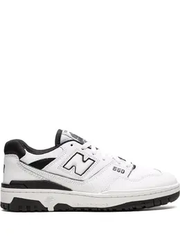 New Balance: Белые кроссовки  550