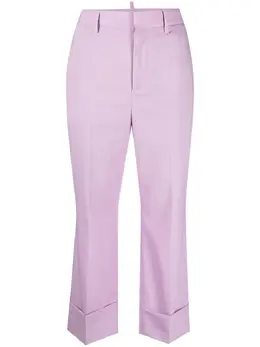 Dsquared2: Фиолетовые брюки 