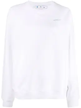 Off-White: Свитшот  Arrows с принтом