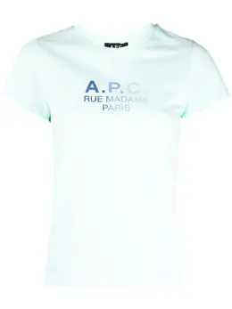 A.P.C.: Футболка с принтом 