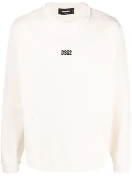 Dsquared2: Белый свитшот 